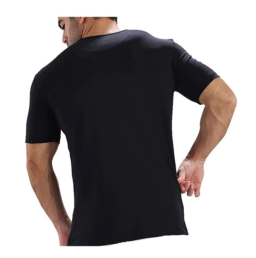 Knight Men's Cotton Active V-Neck Shirt