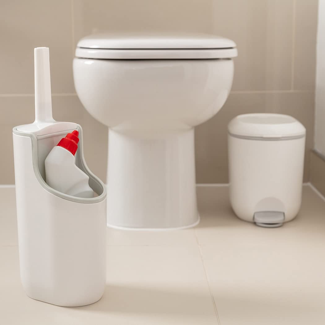 Addis 518503 Premium Deluxe Bathroom Pedal Bin with inner, 3.5 liter, 29 x 18.5 x 23cm
