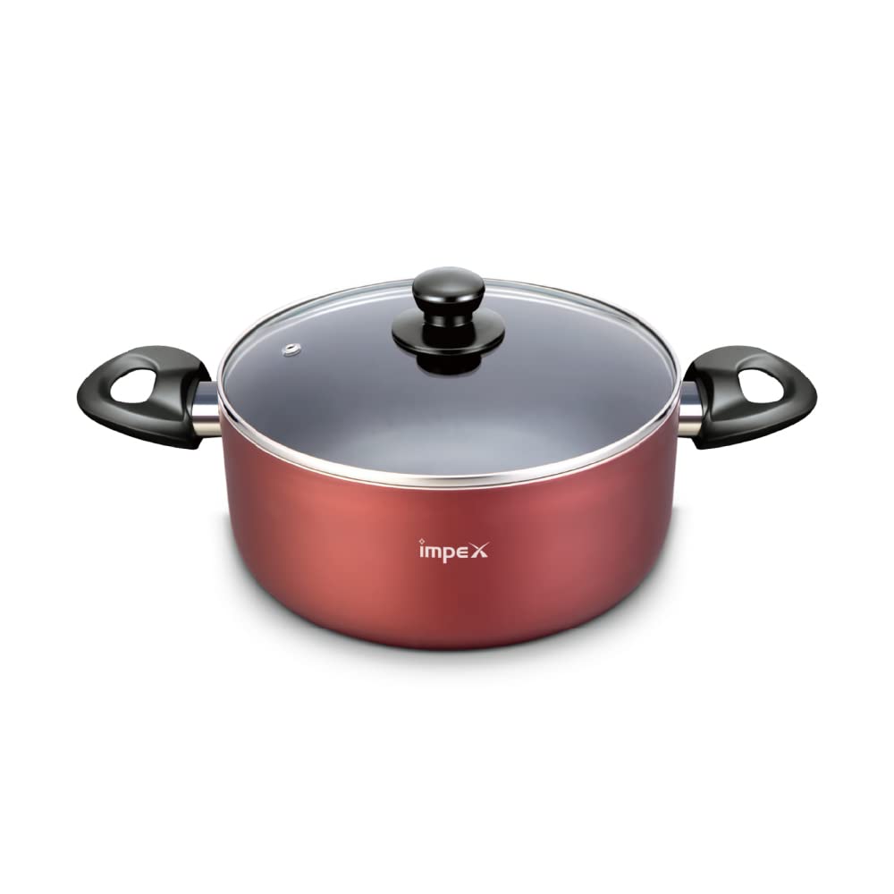 Impex ISP 3012 8 liter Non-Stick Biriyani Pot with Induction Base