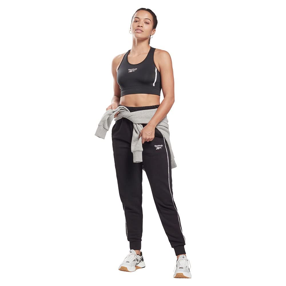 Reebok womens Piping Pack Bralette Work Utility Outerwear