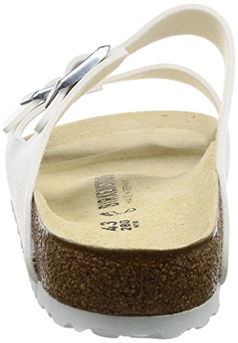 Birkenstock Arizona BF White, 43(EUR) - 12-12.5 (US) Narrow