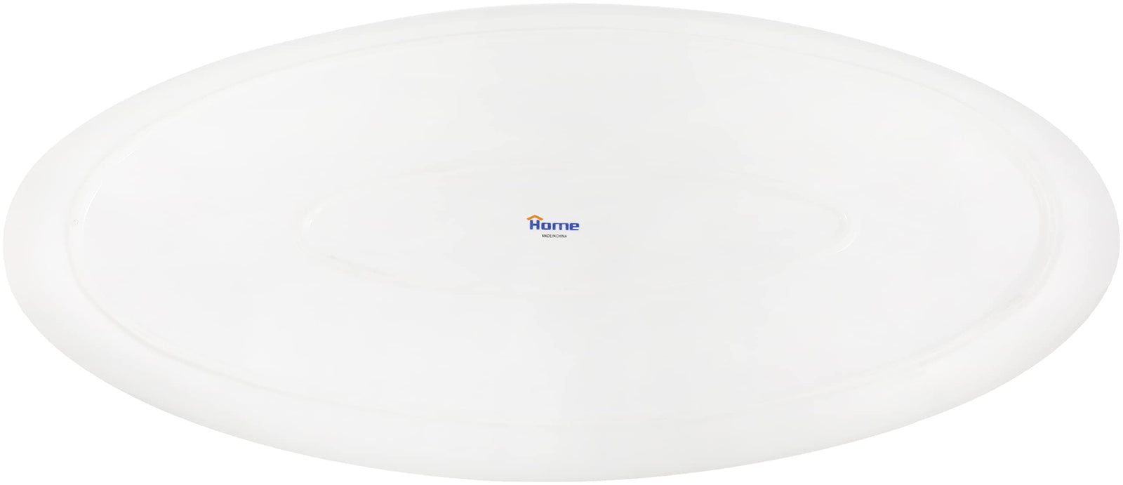 Home Oval Shaped Serving Plate, 58.5 cm - White