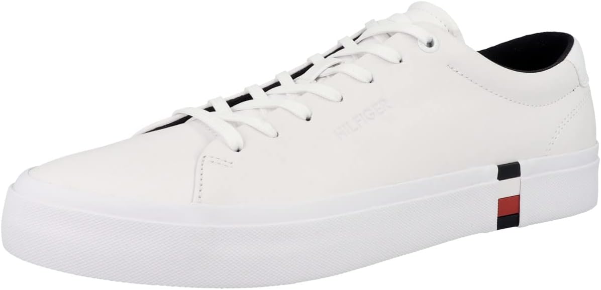 Tommy Hilfiger Modern Vulc Corporate Leather mens Vulcanized Sneaker