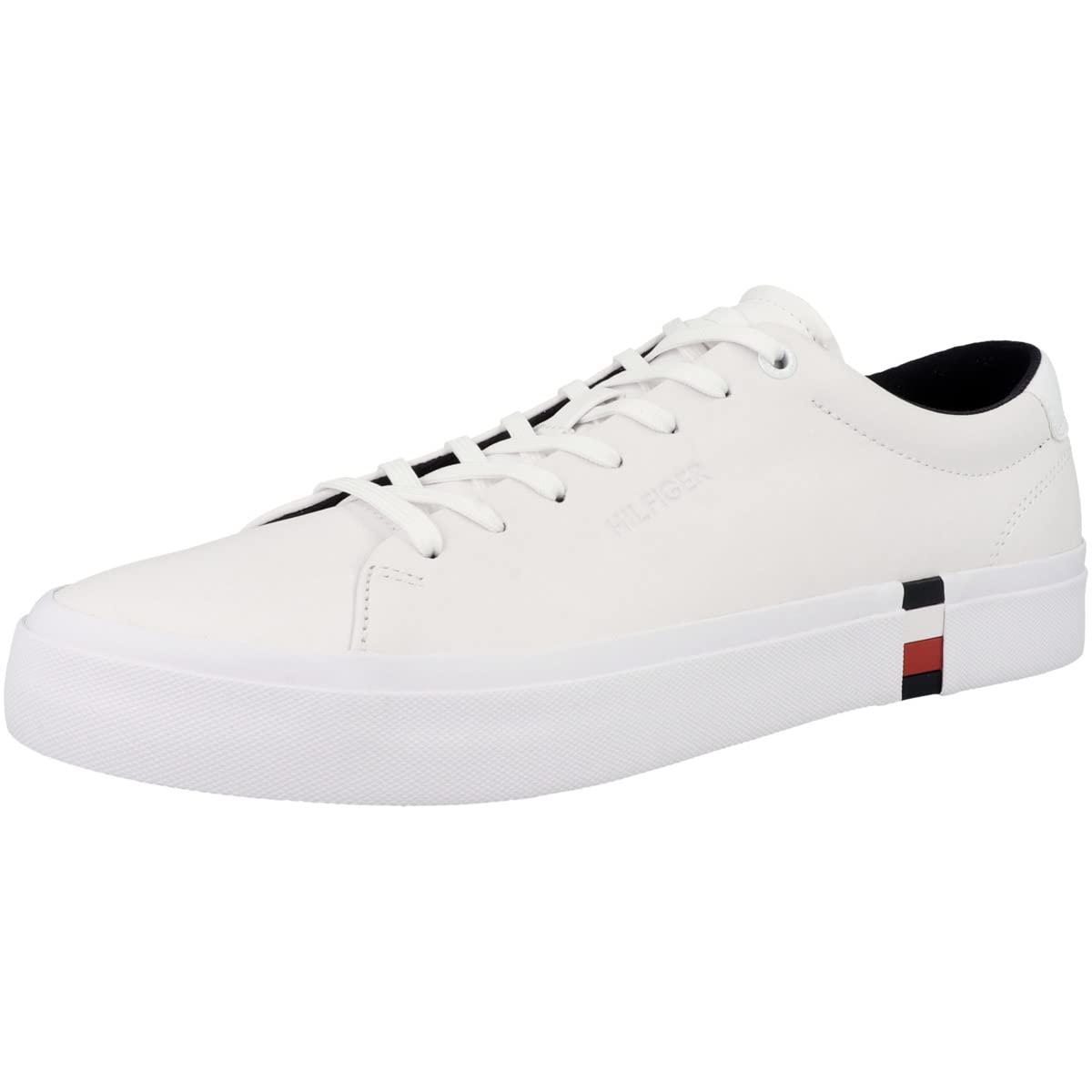 Tommy Hilfiger Modern Vulc Corporate Leather mens Vulcanized Sneaker