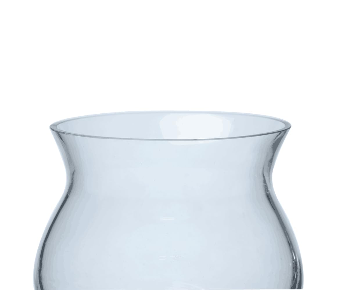 HARMONY GLASS FLOWER VASE CLEAR