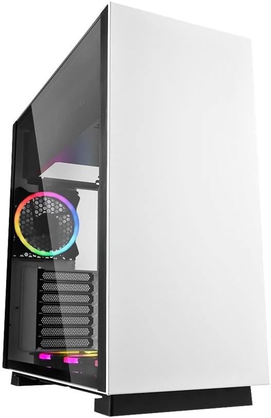 Sharkoon Pure Steel White PC Case, RGB