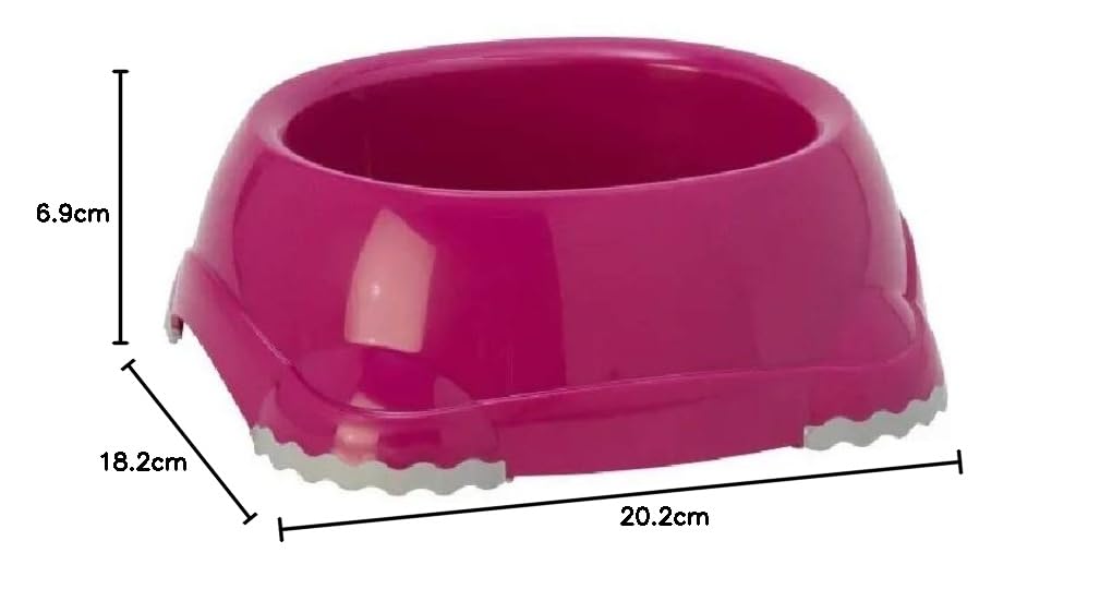 Moderna Smarty Pet Bowl, 735 ml, Hot Pink