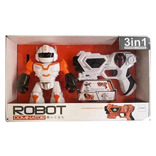 3 in 1 Infrared Control Robot Dominator with Light and Sound