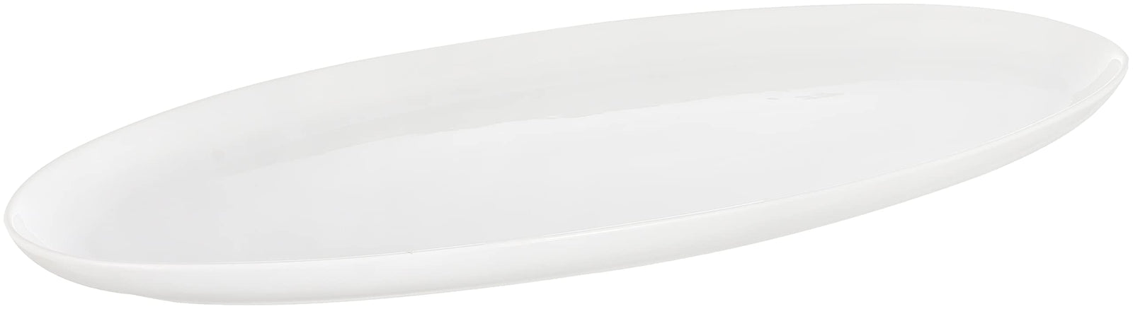 Home Oval Shaped Serving Plate, 58.5 cm - White