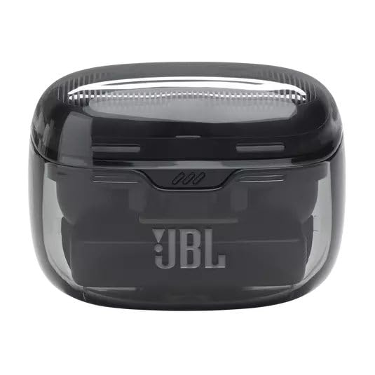 JBL Tune Buds True Wireless Noise Cancellling Earbuds, Pure Bass Sound, Bluetooth 5.3, LE Audio, Smart Ambient, 4-Mic Technology, 48H Battery, Water and Dust Resistant - Ghost Black, JBLTBUDSGBLK