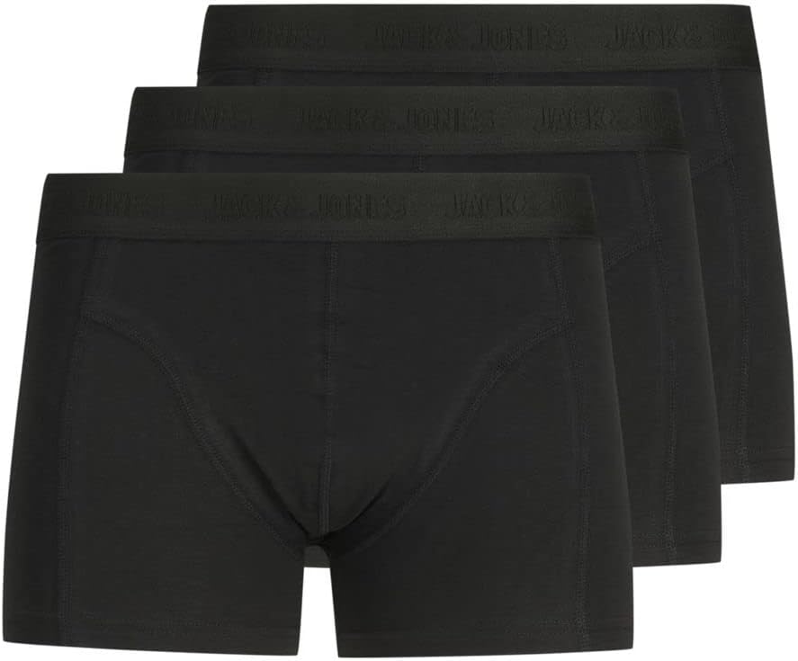 Jack & Jones Men's Waistband 3-Pack PLUS Trunks