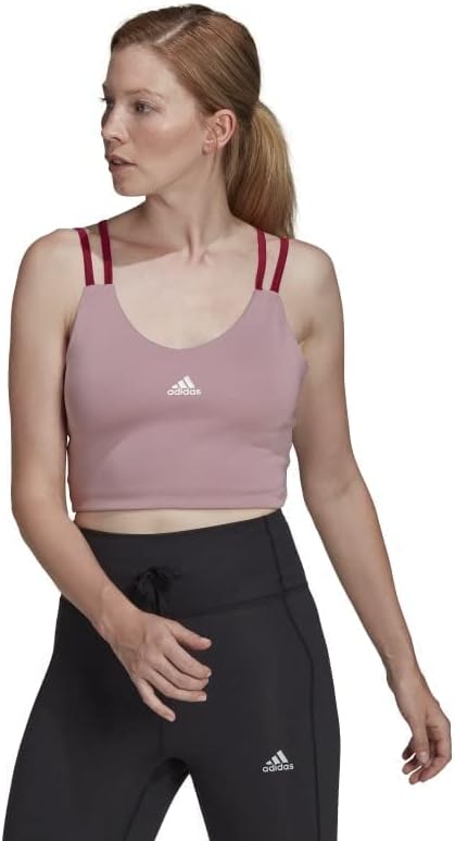 Adidas w uforu bt hi1272 training magic mauve other top for women, size 2xl