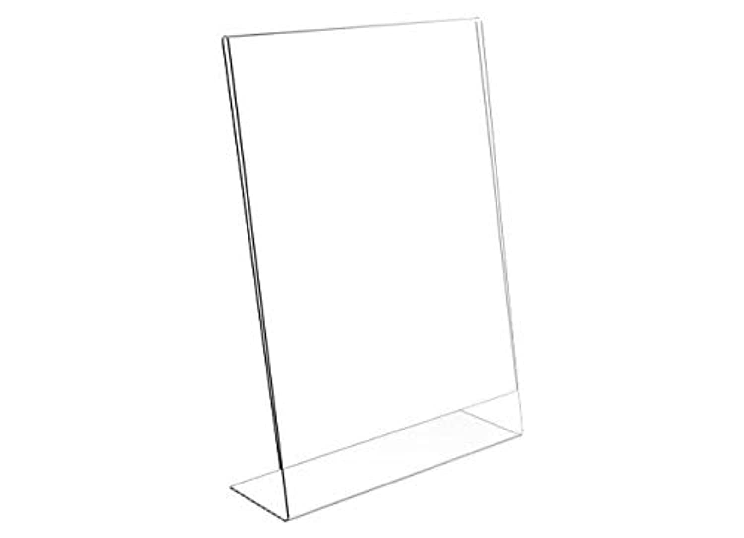 BPA Acrylic Sign Holder L-Type A4 (210 x 297mm)