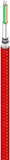 Xiaomi Mi Usb-C To Usb-C Cable [5A/100W] [Sync] [Fast Charge] Flexible [480Mbps] - For Smartphones/Powerbanks/Dji/Gps/Dvr/Gopro/Computers - Braided Made Of Tpe - 1M/3Ft - Red
