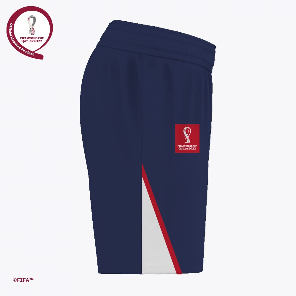 FIFA World Cup Qatar 2022 ENGLAND BOY'S SHORTS - NAVY BLUE