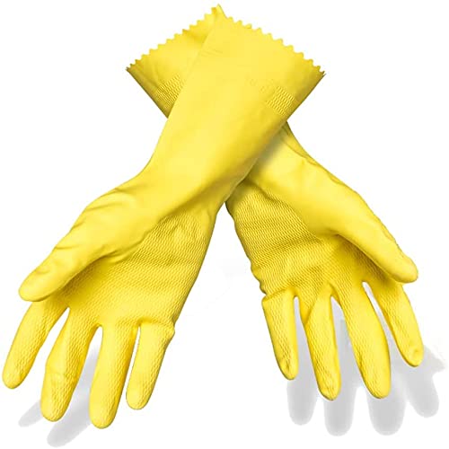 Scotch-Brite All Purpose Gloves Medium Size, 1 pair/pack | Reusable gloves | Protect your hands | Waterproof | Tear-Proof| Excellent Grip| Touch-Sensi