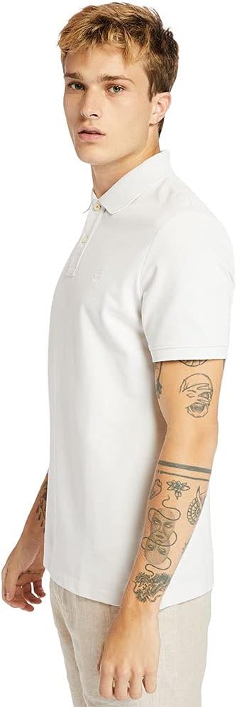 Timberland Millers 0A2BN Men's Piquet Polo Shirt