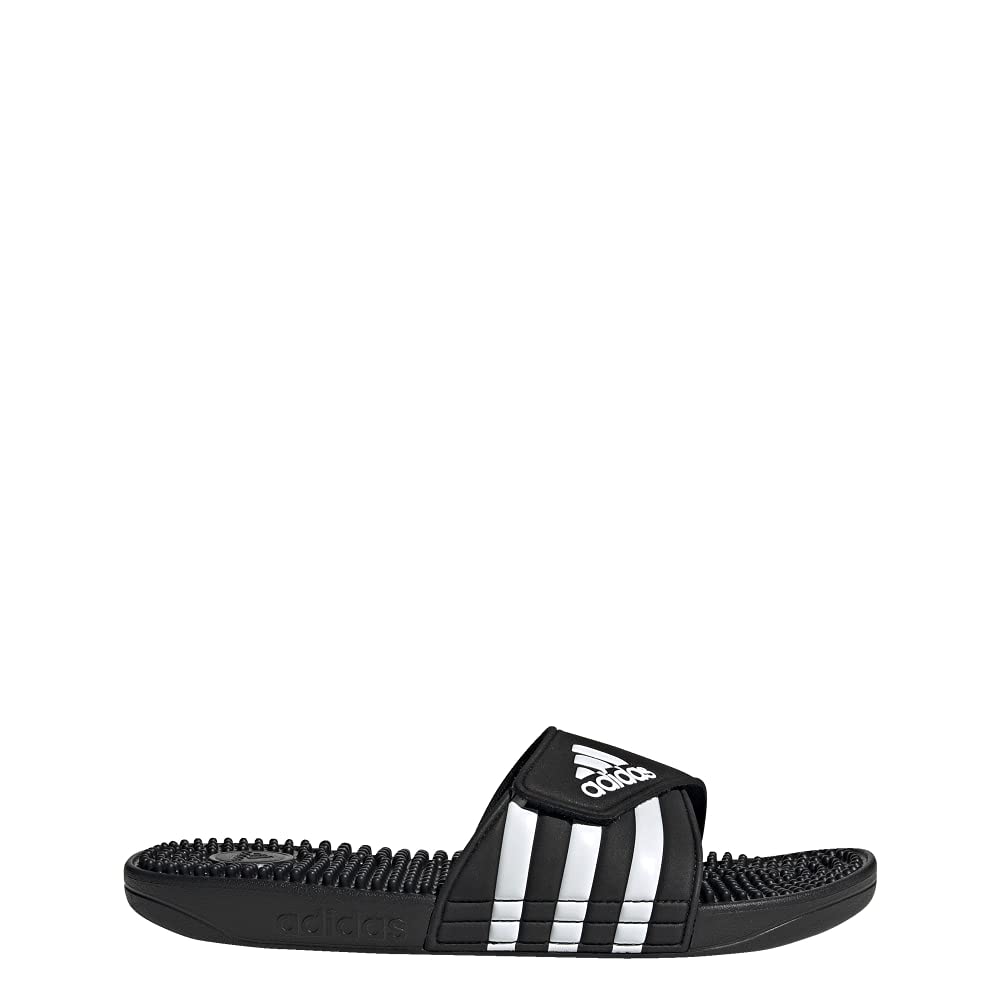 adidas Unisex Adissage Essential Slide, Color: Black Core