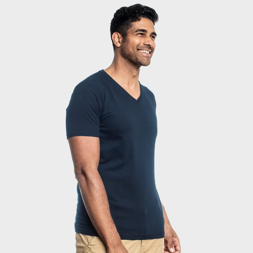 True Classic V Neck Mens T Shirt