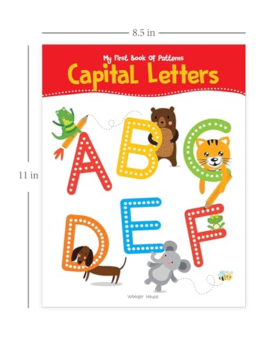 My First Book of Patterns Capital Letters: Write and Practice Patterns and Capital Letters A to Z (Pattern Writing) Paperback