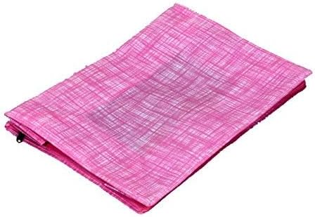 Fun Homes Non Woven Saree Cover With Transparent Top (Pink)-HS_38_FUNH21606