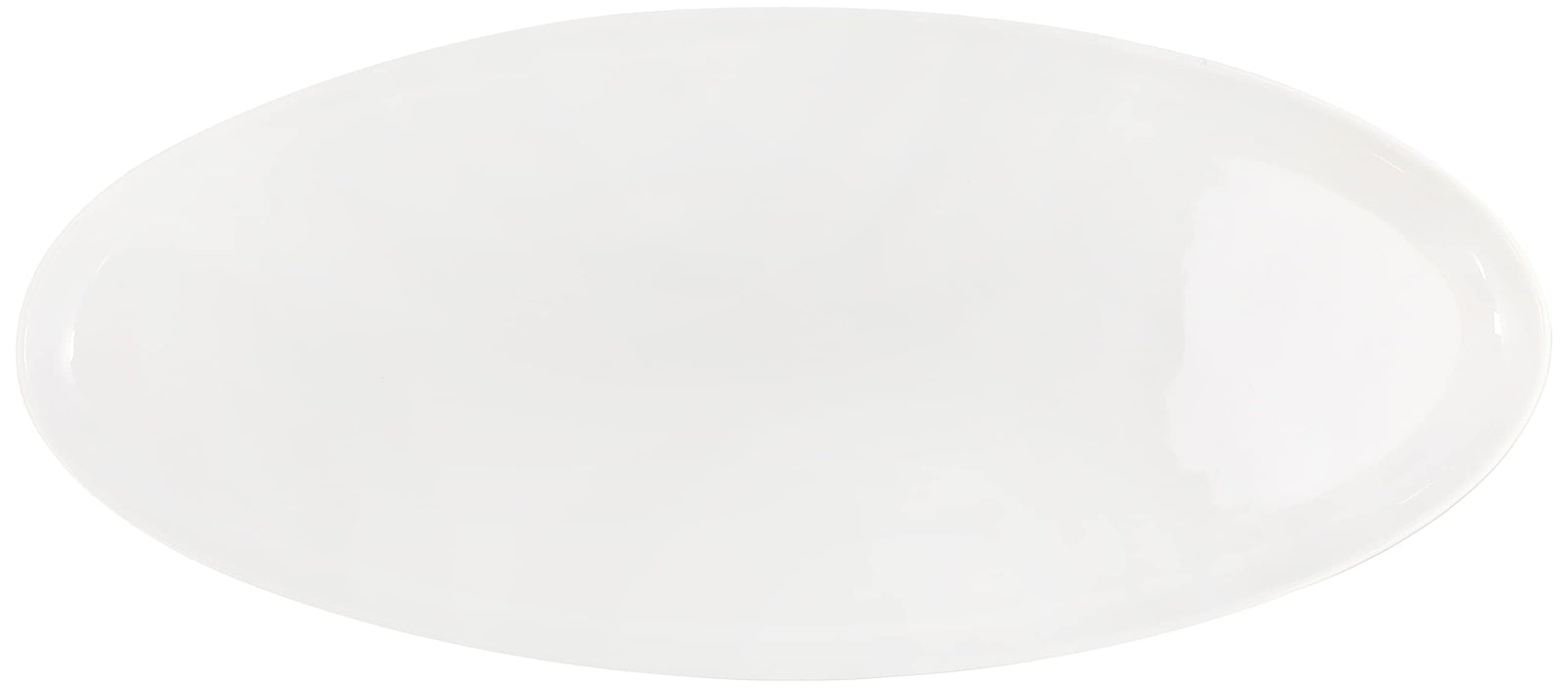 Home Oval Shaped Serving Plate, 58.5 cm - White