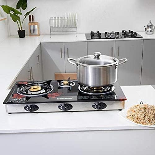 Geepas Gas Cooker with 3 Bruner| Model No GK6759