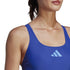 adidas womens 3 Bar Logo Two Piece Swimsuit