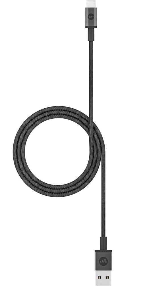 mophie Charge and Sync Cable-USB-A to Micro USB 1M – Black