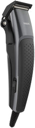 Philips Hairclipper Series 3000 Home Clipper Copper Motor Coil, Durable, Steel Blades, 2.4M Cord, 4 Click-On Combs, Hc310013. 2 Years Warranty