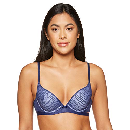 Dorina Women's Mara/Diamond Geo Plunge - Push Up Bra