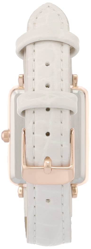 Anne Klein Women's Glitter Accented Croco-Grain Strap Watch, AK/3820