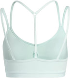 Adidas YO ESS LS BRA HE0125 TRAINING ice mint WORKOUT BRA - LIGHT SUPPORT For Women