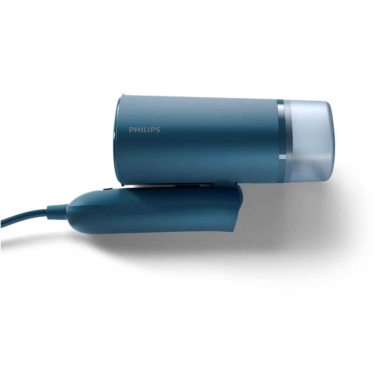 Philips Compact Handheld Steamer 3000 Series - 1000W - 20g/min Continuous Steam - 2M Cord Length - 100ML - Compact & Foldable - Blue - STH3000/26