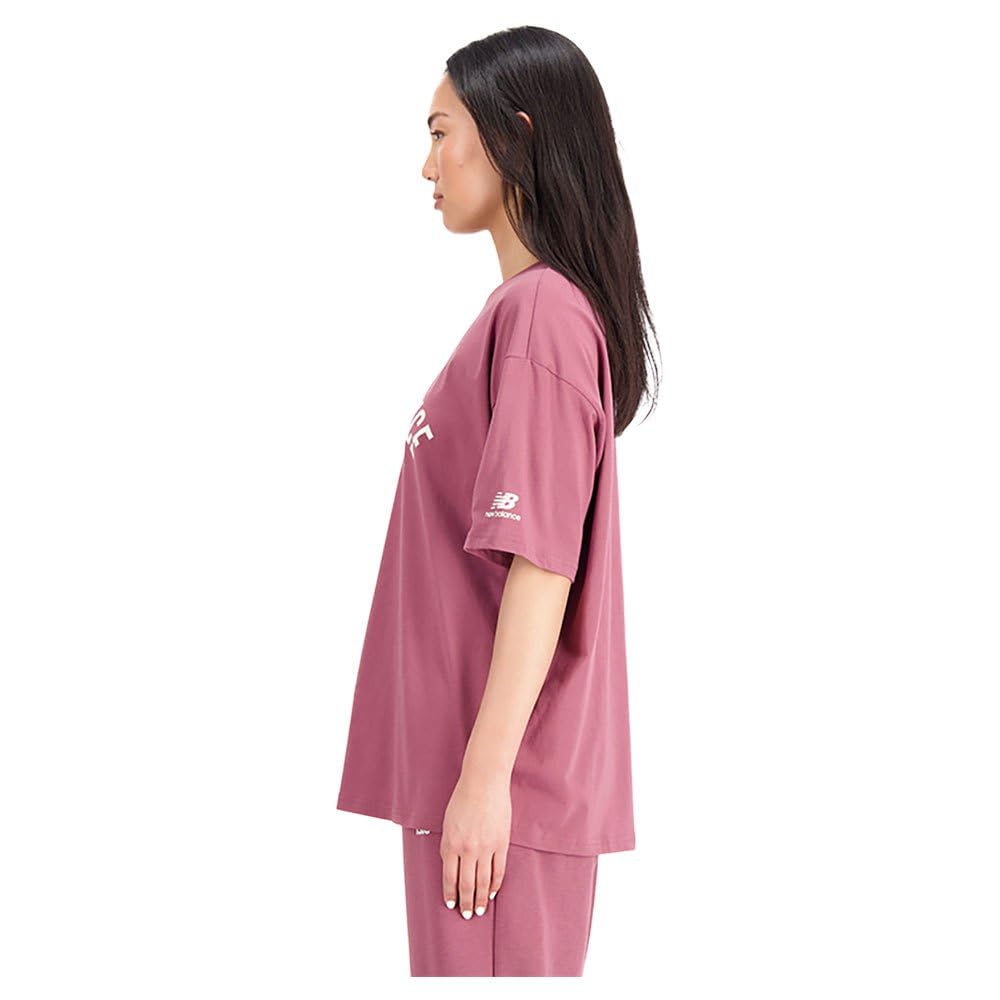 New Balance NB ESSENTIALS VARSITY OVERSIZED TEE, Women's T-Shirt