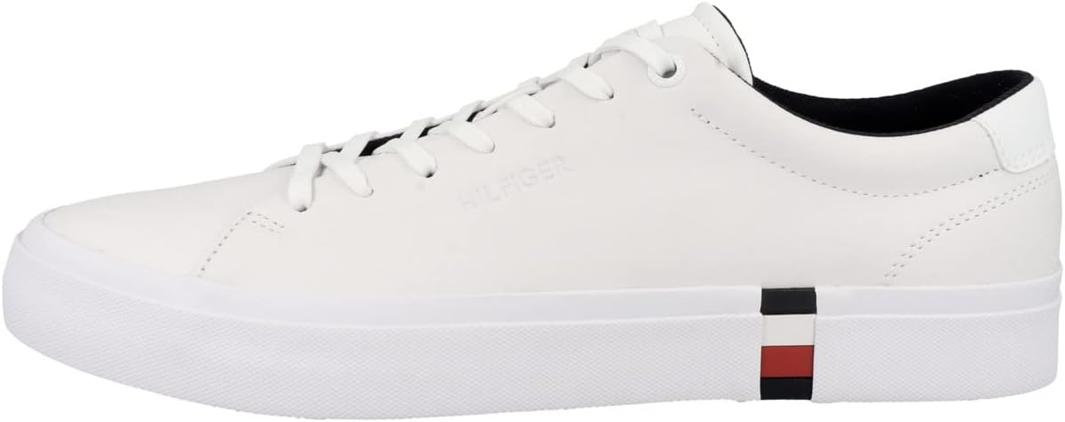 Tommy Hilfiger Modern Vulc Corporate Leather mens Vulcanized Sneaker