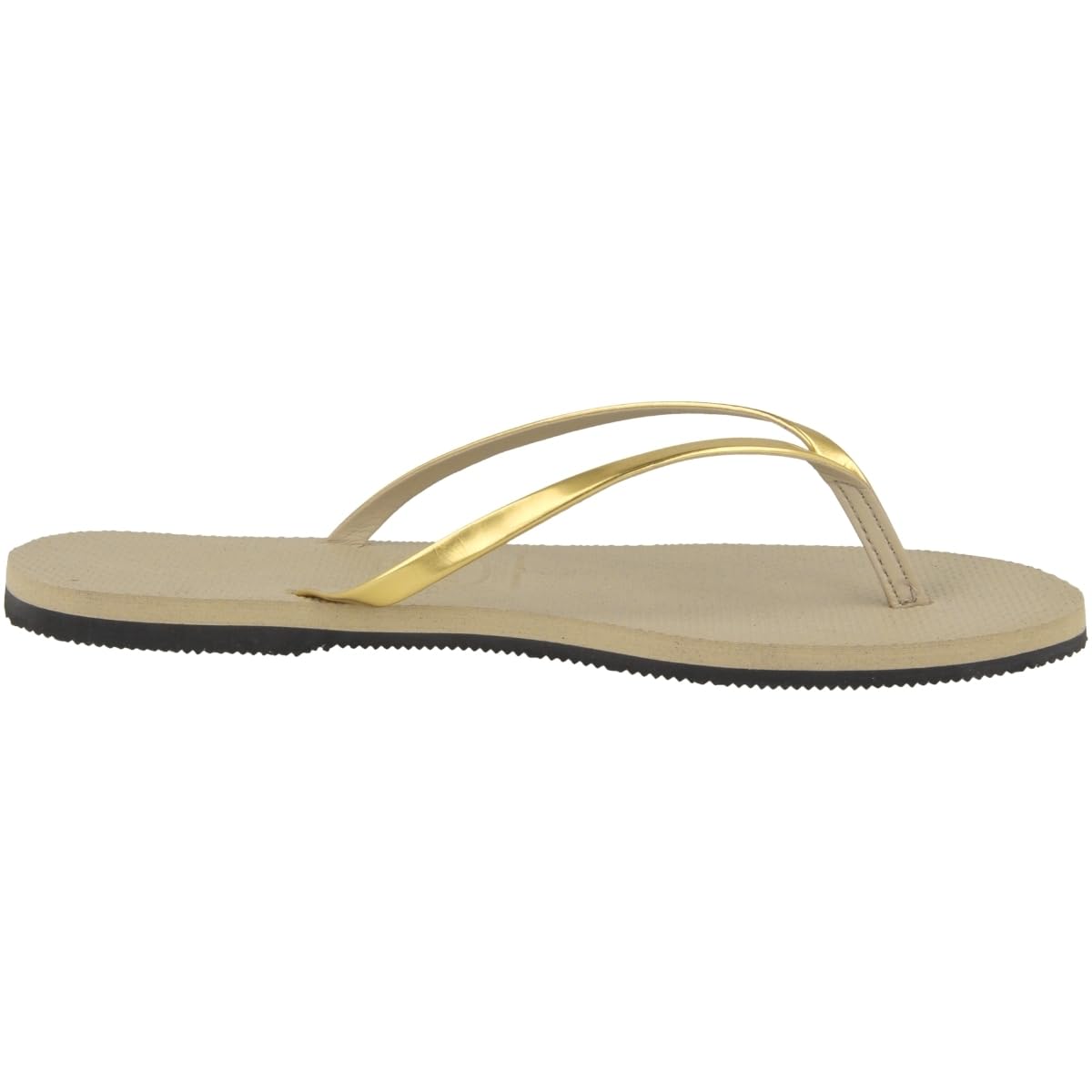 Havaianas Women's You Metallic Sandals, Stylish for City and Beach, Rubber, Waterproof, Lightweight, Slip-Proof