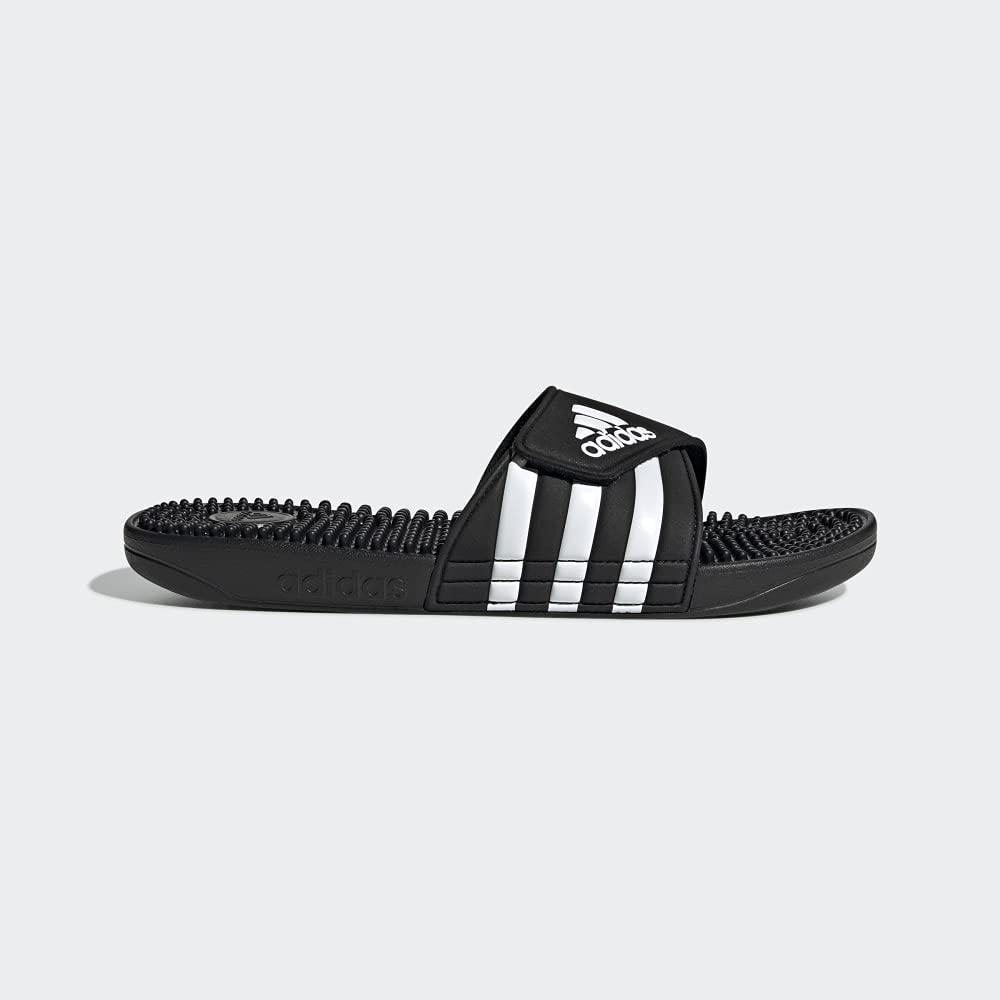 adidas Unisex Adissage Essential Slide, Color: Black Core