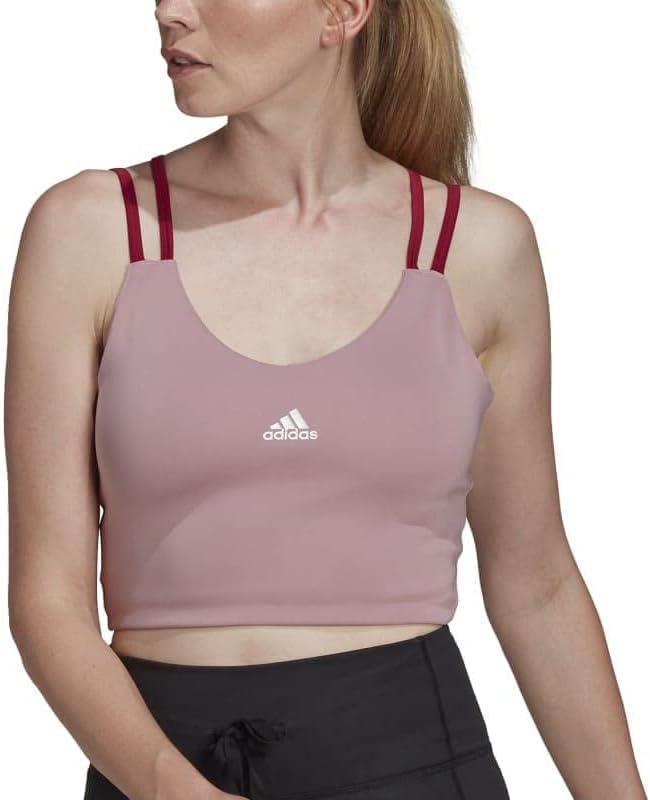 Adidas w uforu bt hi1272 training magic mauve other top for women, size 2xl