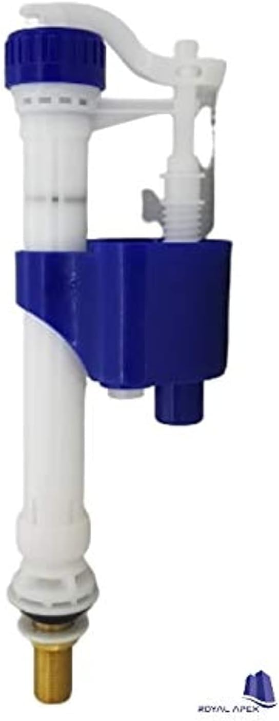Biella Flowell Dual Flush Valve Set – Complete Brass & POM Toilet Tank Fittings with Gasket, PVC Tube, and Screw Set