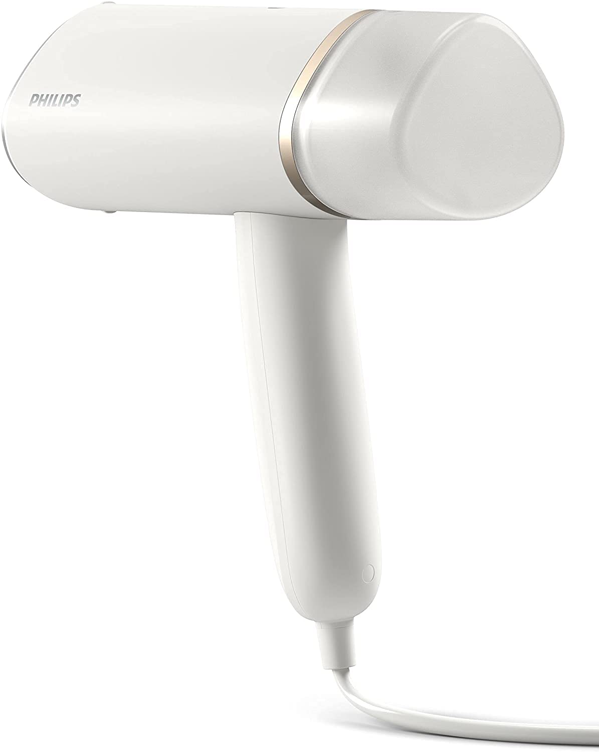 Philips 3000 Series HandHeld Steamer - 1000W, Ready to use in 30 Sec, Compact and Foldable - STH3020/16 White