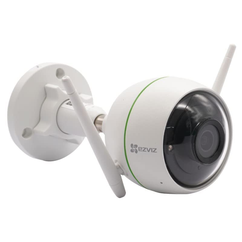 EZVIZ C3N Outdoor Smart Wi-Fi Camera - Color Night Vision Compatible with J.K.Vision BNC