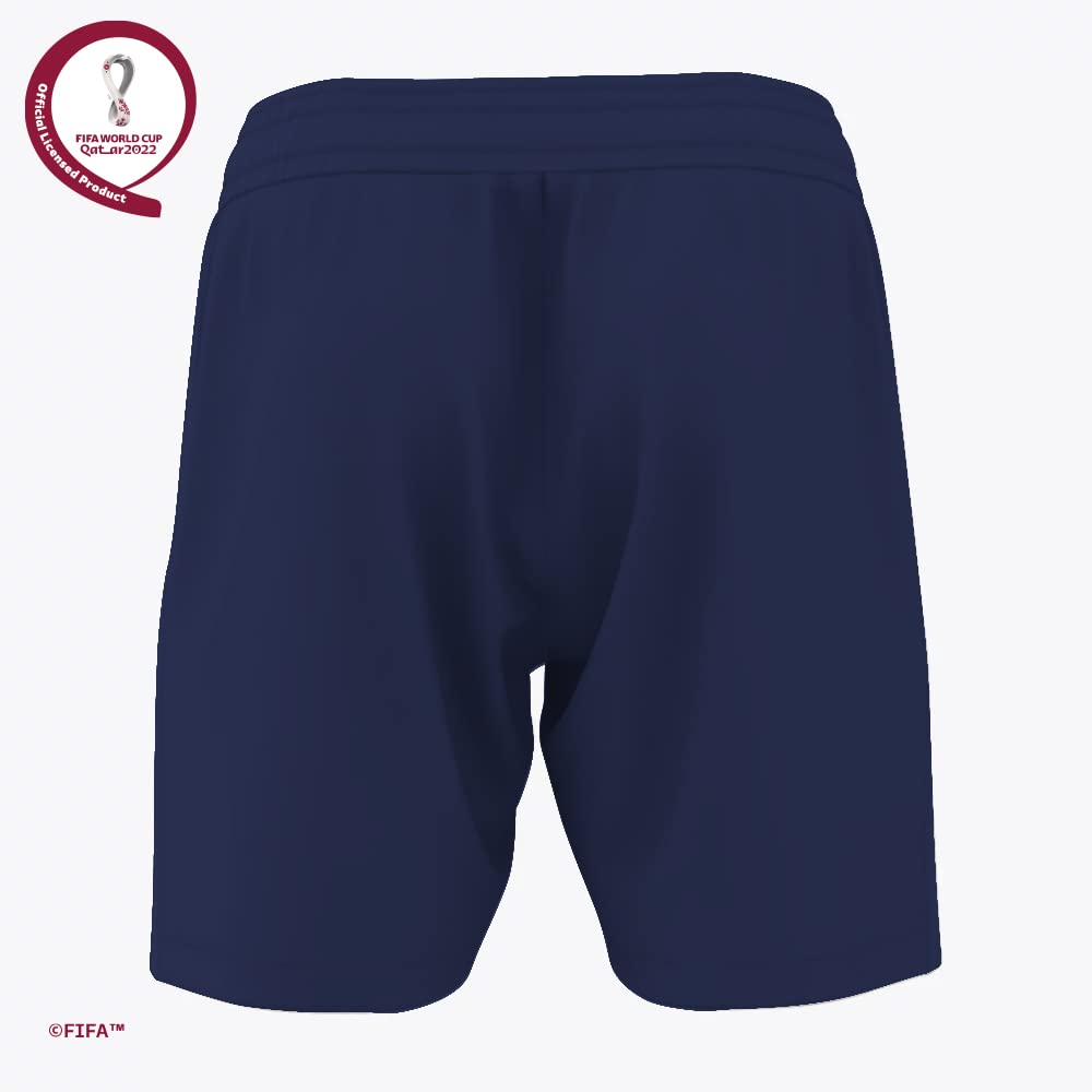 FIFA World Cup Qatar 2022 ENGLAND BOY'S SHORTS - NAVY BLUE