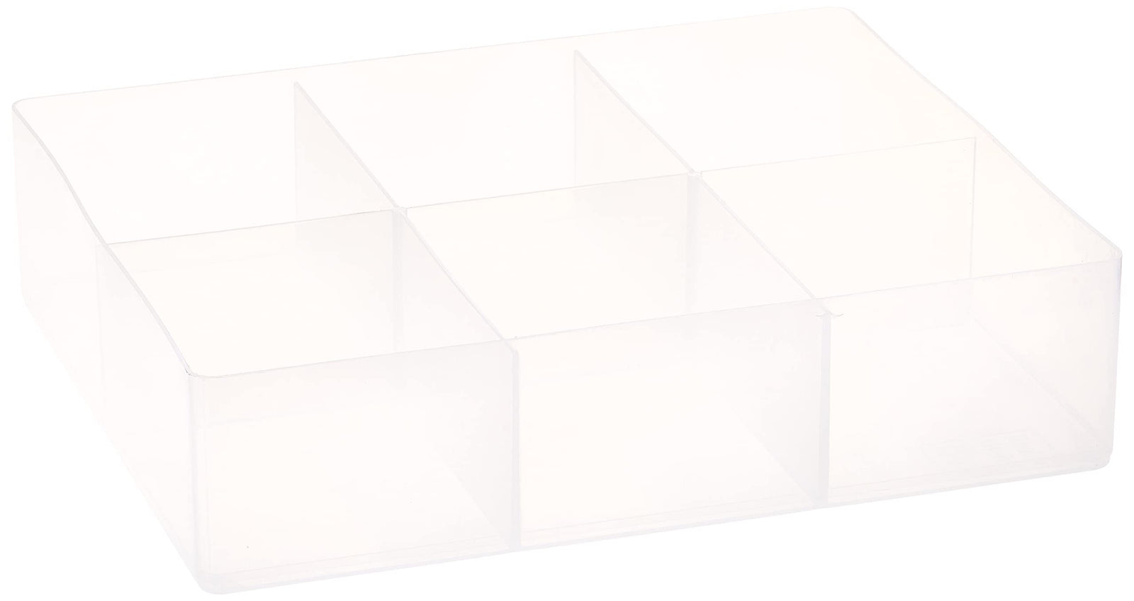 Really Useful 6 Large Compartment Storage Tray - Clear, H 37.1 Cm X W 30.5 Cm X D 0.8 Cm