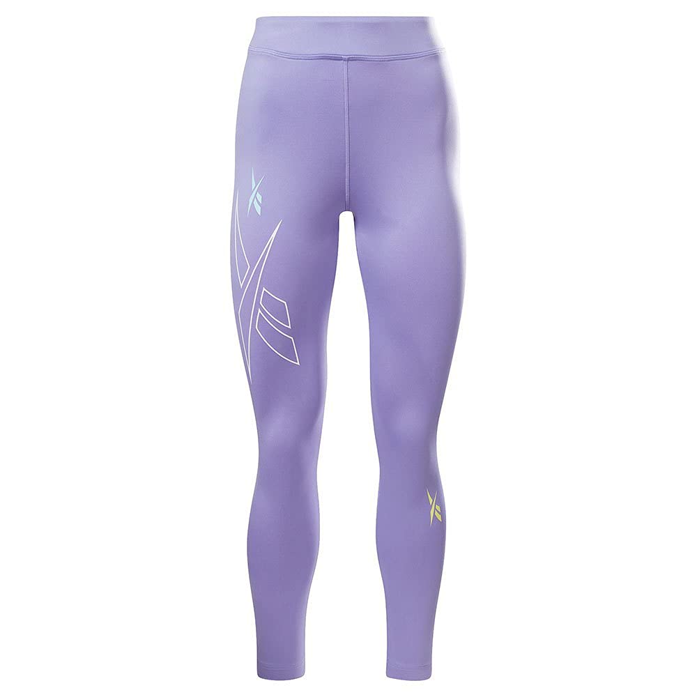 Reebok Printed Logo Elastic Waistband Leggings for Women