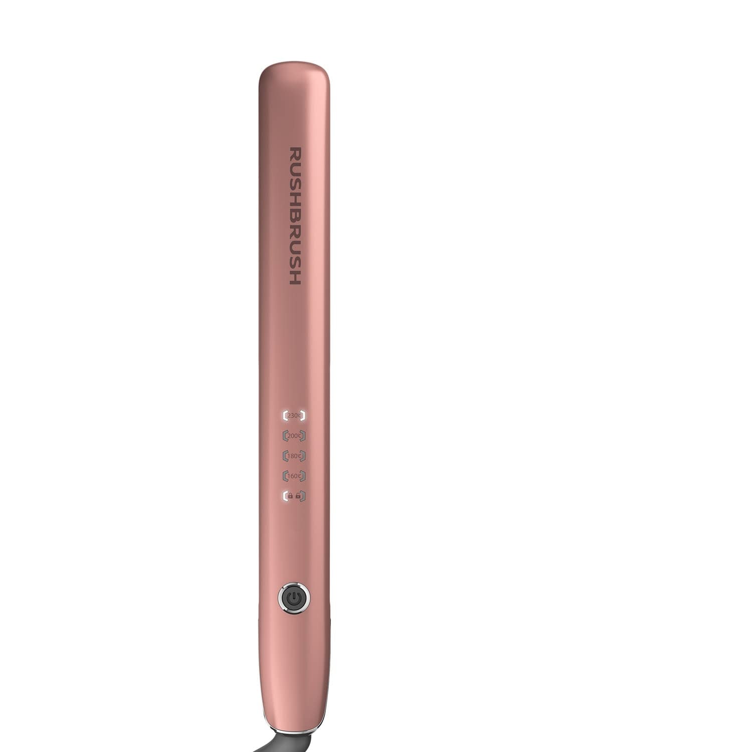 RUSHBRUSH® X3 Glam Straightener – Rose Gold