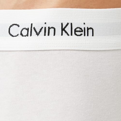 Calvin Klein Men's 3P Low Rise Trunks (pack of 3) , WHITE , XS