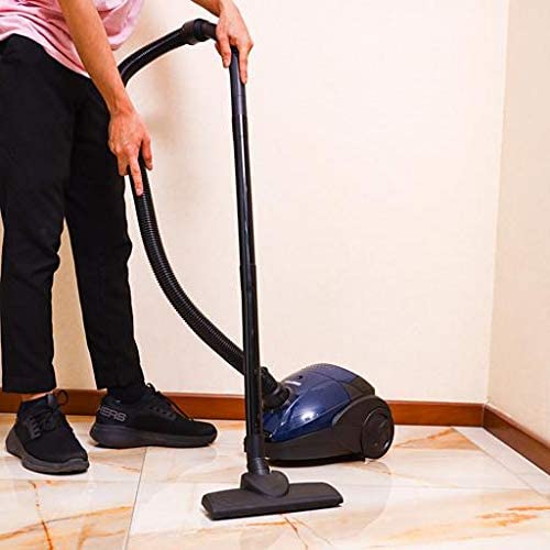 Geepas GVC2594 Vacuum Cleaner with Dust Bag, 2200W - 1.5L - Powerful Suction - Dust Full Indicator | Flexible Hose with Airflow on Handle | Pedal Switch and Auto-Rewinding Wire | 2 Years Warranty