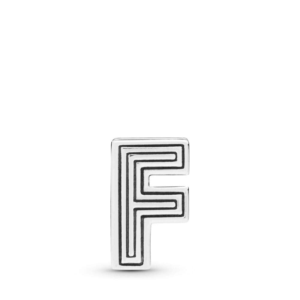 PANDORA REFLEXIONS Letter Initial Clip 925 Sterling Silver Charm