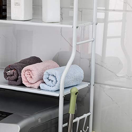 3 Layer Metal Washing Machine Storage Shelf Rack,Space Saver Organizer Holder